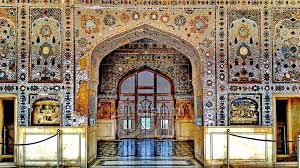 Lahore Fort interior — Mughal palace buildings
